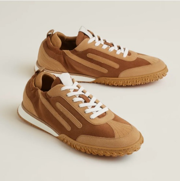 Elegant Design Men Jet Sneaker Shoes Nappa Leather & Suede Casual Walking Comfort Daily Wear engraved Sole Outdoor Runner Sports EU38-46