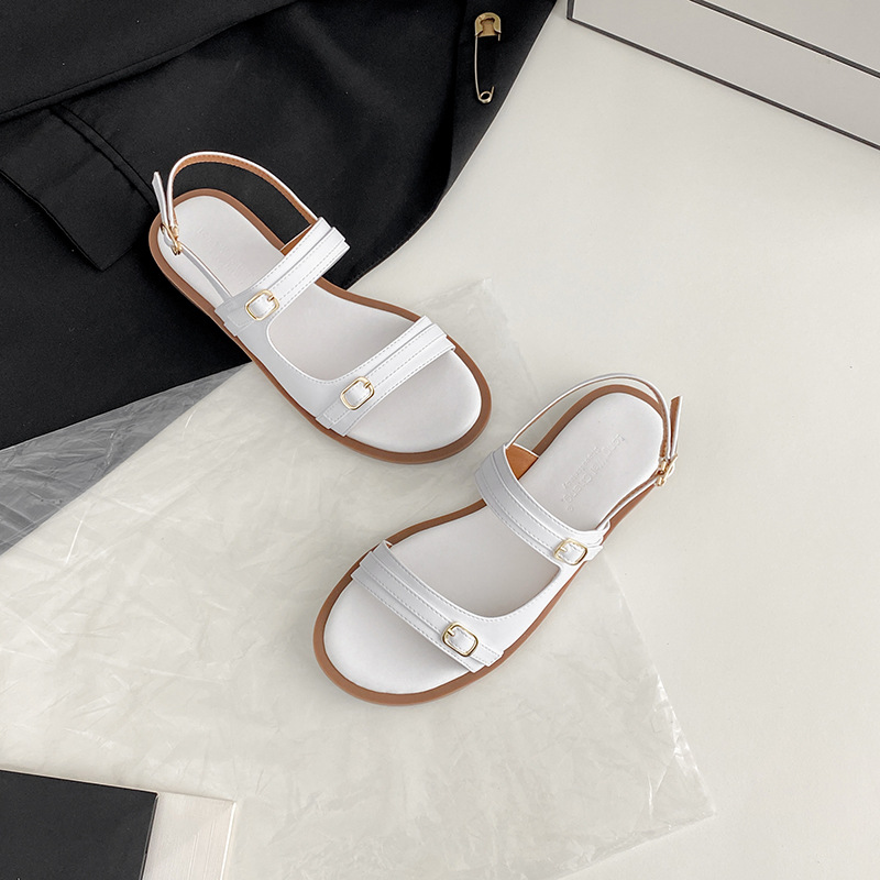 2026 Summer Fashion Casual Designer Flat Slippers Versatile Trendy Breathable Comfortable Sandals for Women