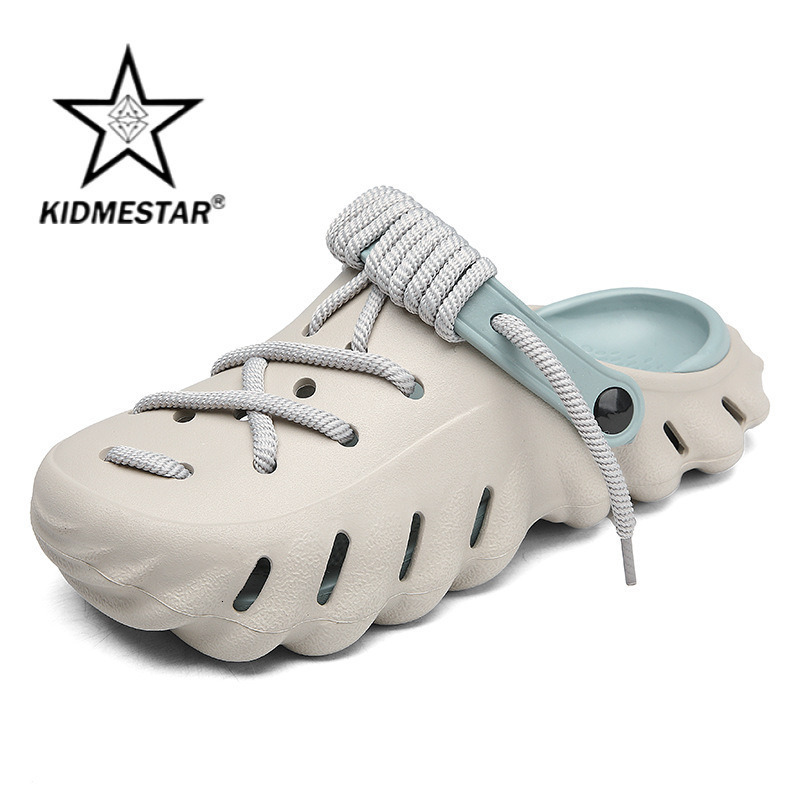 Summer Women's Luxurious Breathable Beach Shoes Lightweight Comfortable With Thick Soles Designer Style Slippers Like Sandals For Outdoor Use Fla