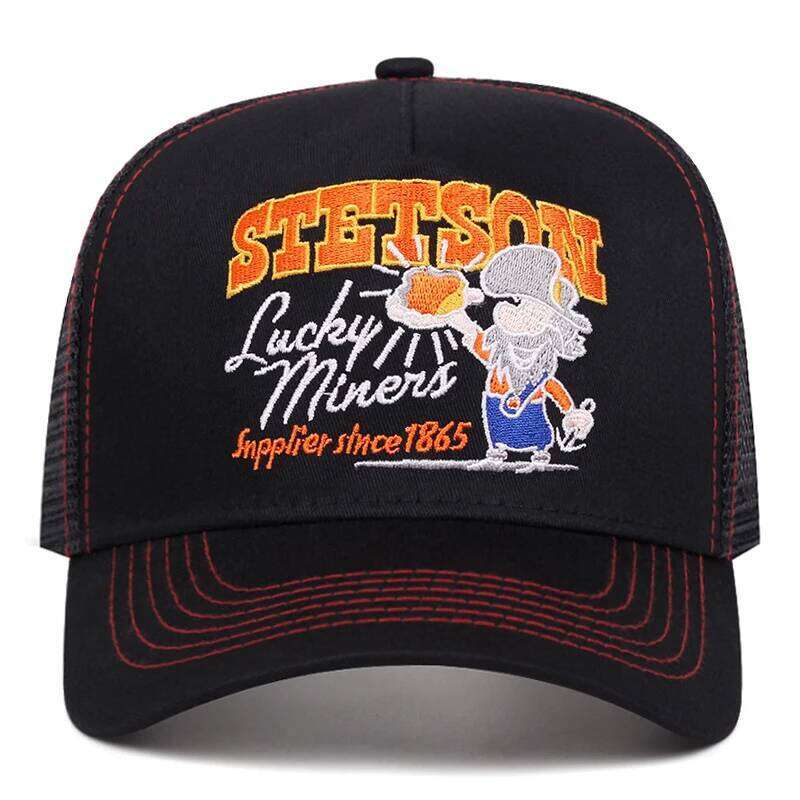 2025 Creative New Truck STETSON Nuggets Net Outdoor Sports Skateboard Daily Leisure Wear Sunshade Baseball Hat
