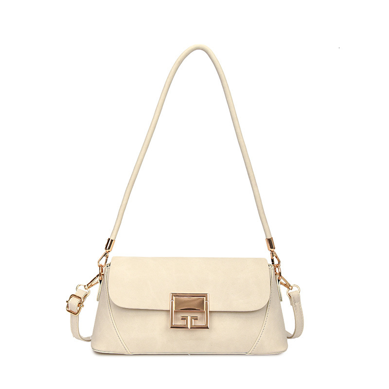 Popular foreign trade women's new fashion shoulder simple and textured crossbody bag, niche design small square bag