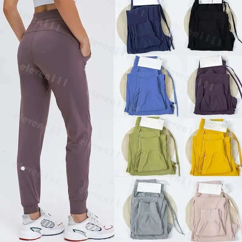 2026 Womens jogger Sport luluism lemonic sets Yoga Outfit Naked Gym Sweatpants short Mens Elastic Waist luluism lemonic pants legging yoga luluism lemonic women zq