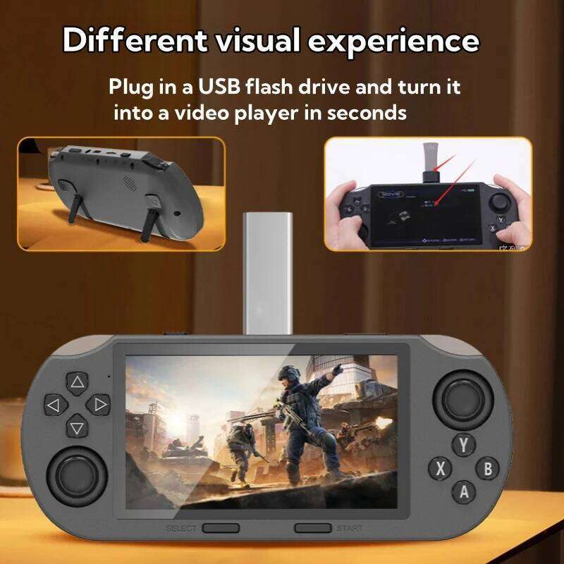 Famous Brand SF Retro Handheld Game Console Linux System Inch IPS Screen Mah Portable Pocket Video Player Games CKS