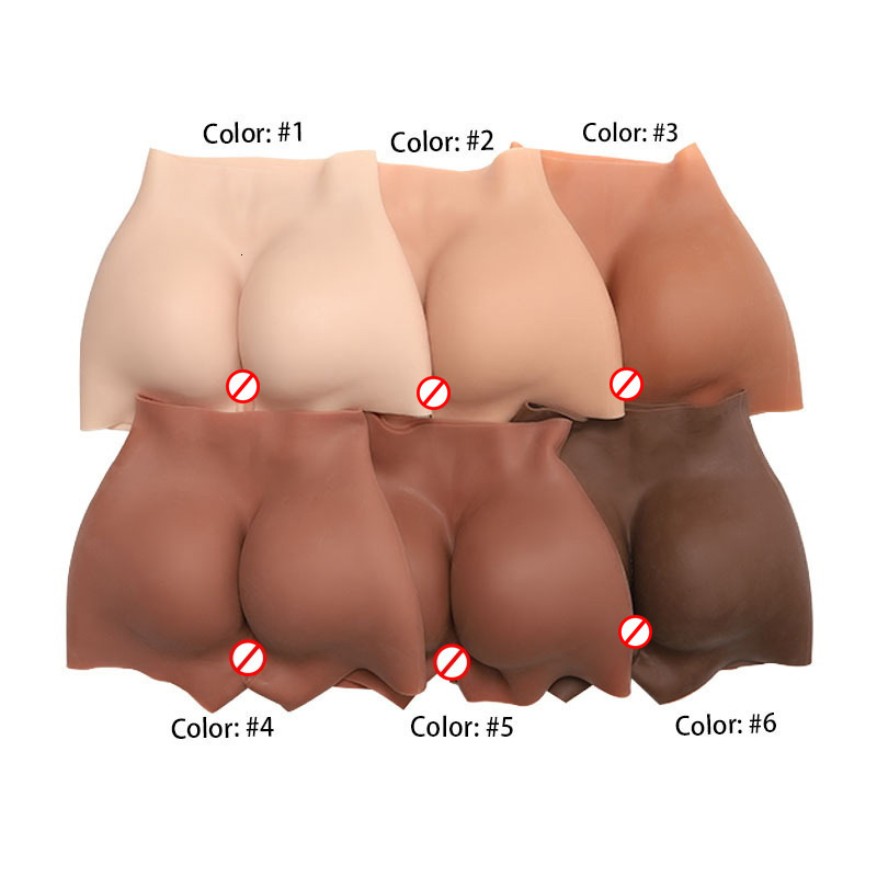 YUERUGOU Silicone Butt Hip Enhancement Women Open Crotch Pants Artificial Hip Shaper Padded Cosplay African Woman Plus Size Wear 260113