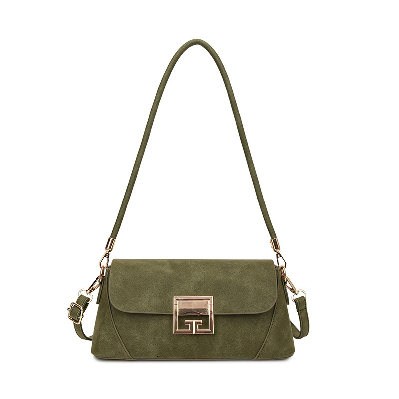 Popular foreign trade women's new fashion shoulder simple and textured crossbody bag, niche design small square bag