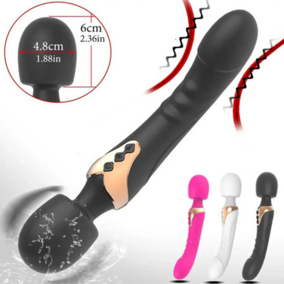 2026 New Vibrators Powerful Dildos Vibrator Dual Motor Silicone Large Size Wand adult toys Gspot Massager Sex Toy For Adult Toys Couple Clitoris Stimu