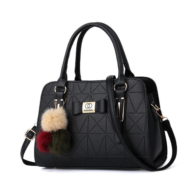 Women's bag cross-border bestseller, large capacity, 2023 new fashion embossed shoulder crossbody handbag for middle-aged women, Gu Liang Ji Ji