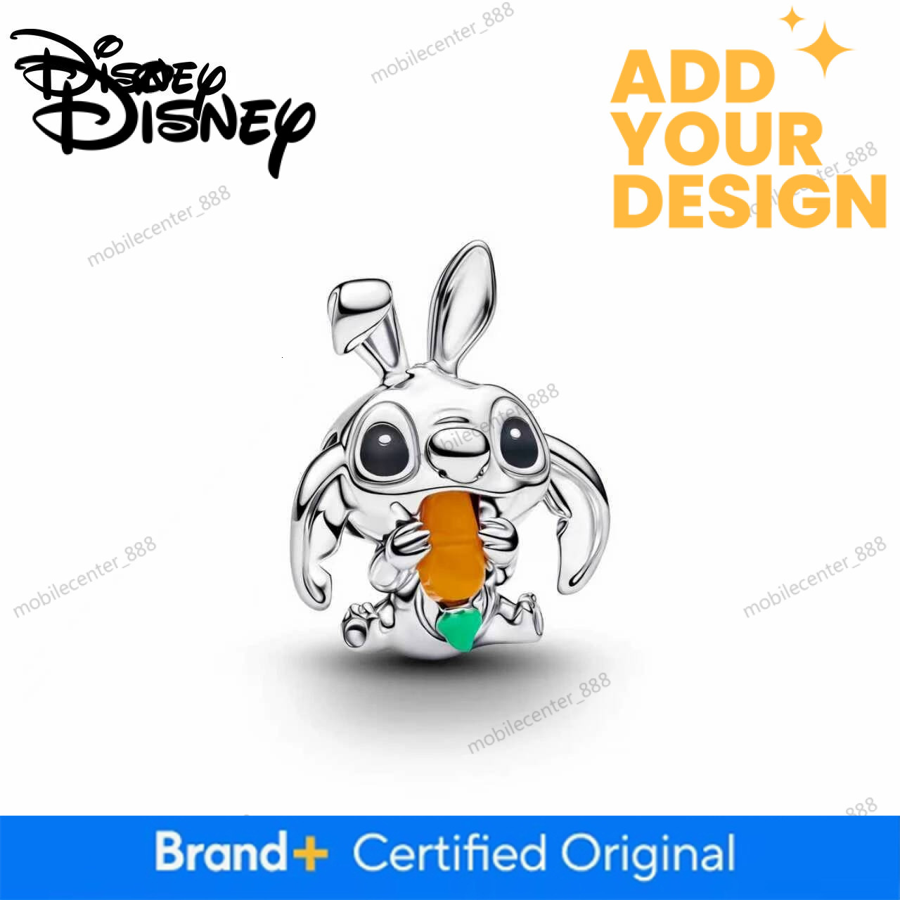 Designer Disney Disney New 2026 925 Silver Stitch Minnie Pendant Charms Bead For Original Bracelet&Necklace, Female DIY Birthday Party Fine Gift Luxur - view 7