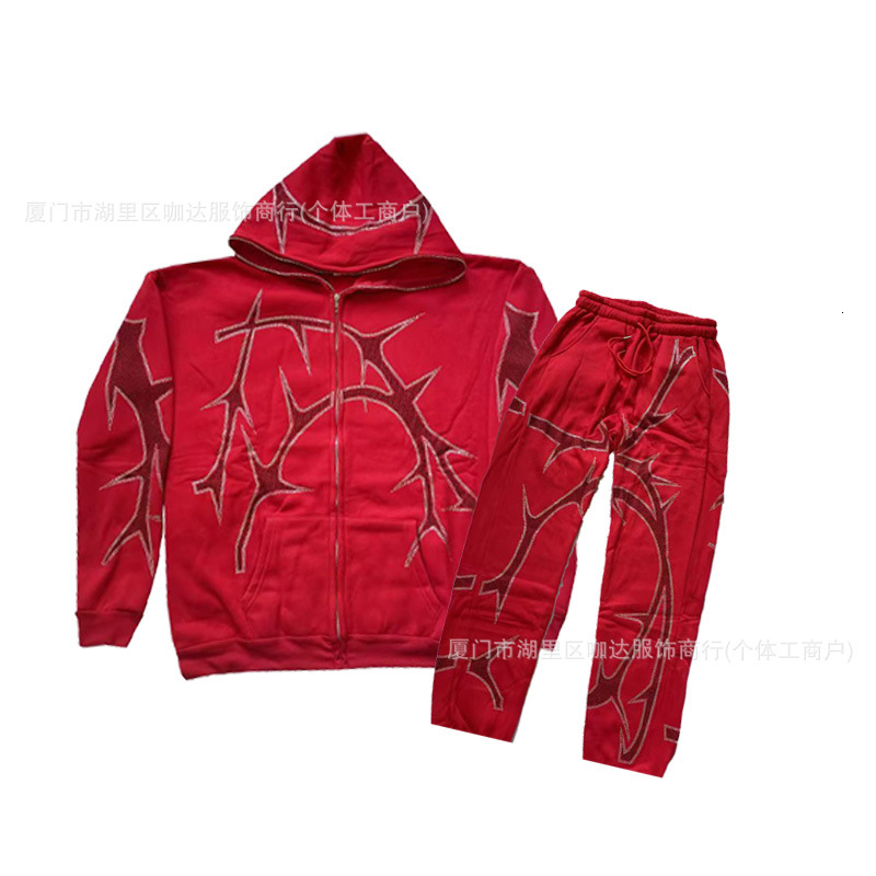 New street fashion 3D digital print hoodie with zipper for casual street sports