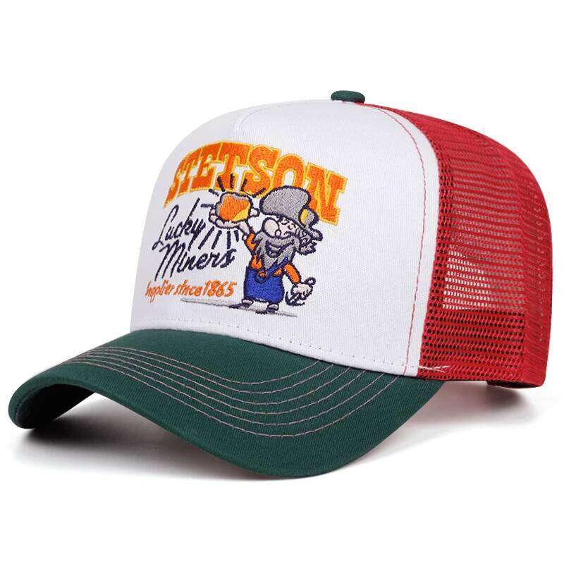 2025 Creative New Truck STETSON Nuggets Net Outdoor Sports Skateboard Daily Leisure Wear Sunshade Baseball Hat