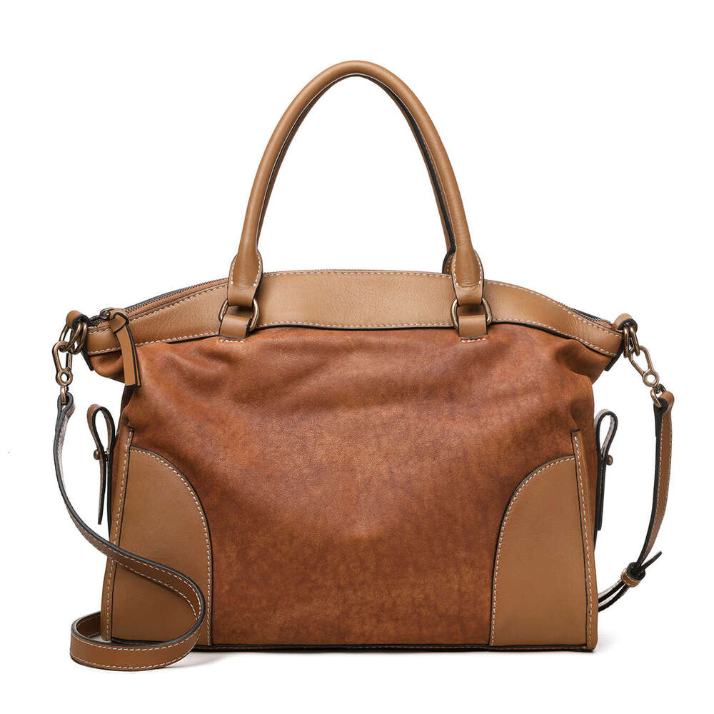 2026 New Women Large Capacity Handbag Genuine Leather Luxury Elegant Casual Shoulder Crossbody Bag High End Ladies Purse Wholesale SENYY