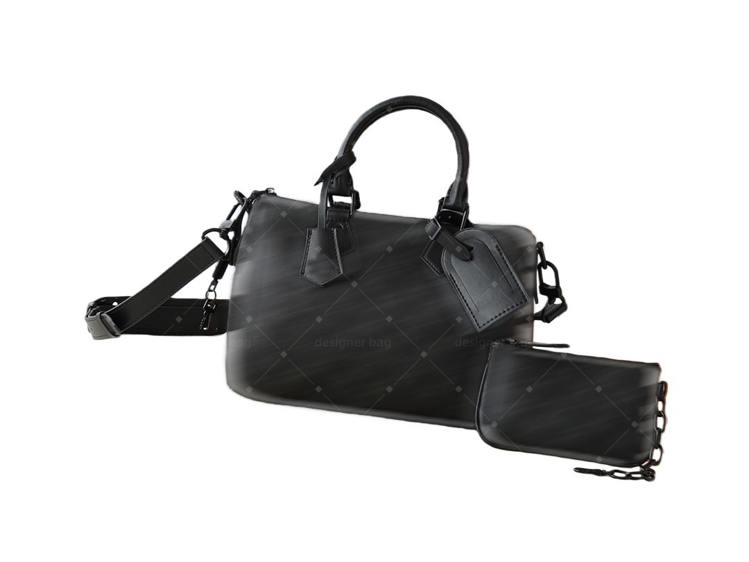 Designer bag featuring dual handles combined with an adjustable and detachable shoulder strap, offering multiple carrying options, and comes with a pillow insert