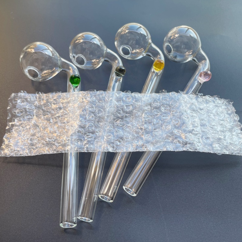 Tariff Free To AU-Smoking Oil Burner Pipes 30mm Bowls Slide Glass Pipe Downstem For Water Oil burble Smoking Accessories