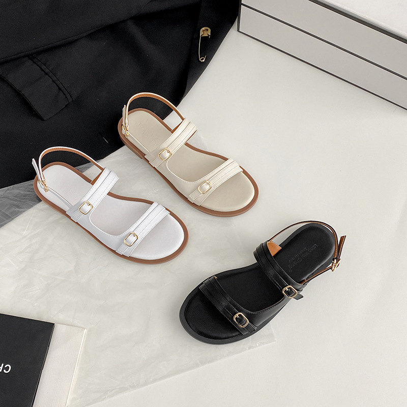 2026 Summer Fashion Casual Designer Flat Slippers Versatile Trendy Breathable Comfortable Sandals for Women