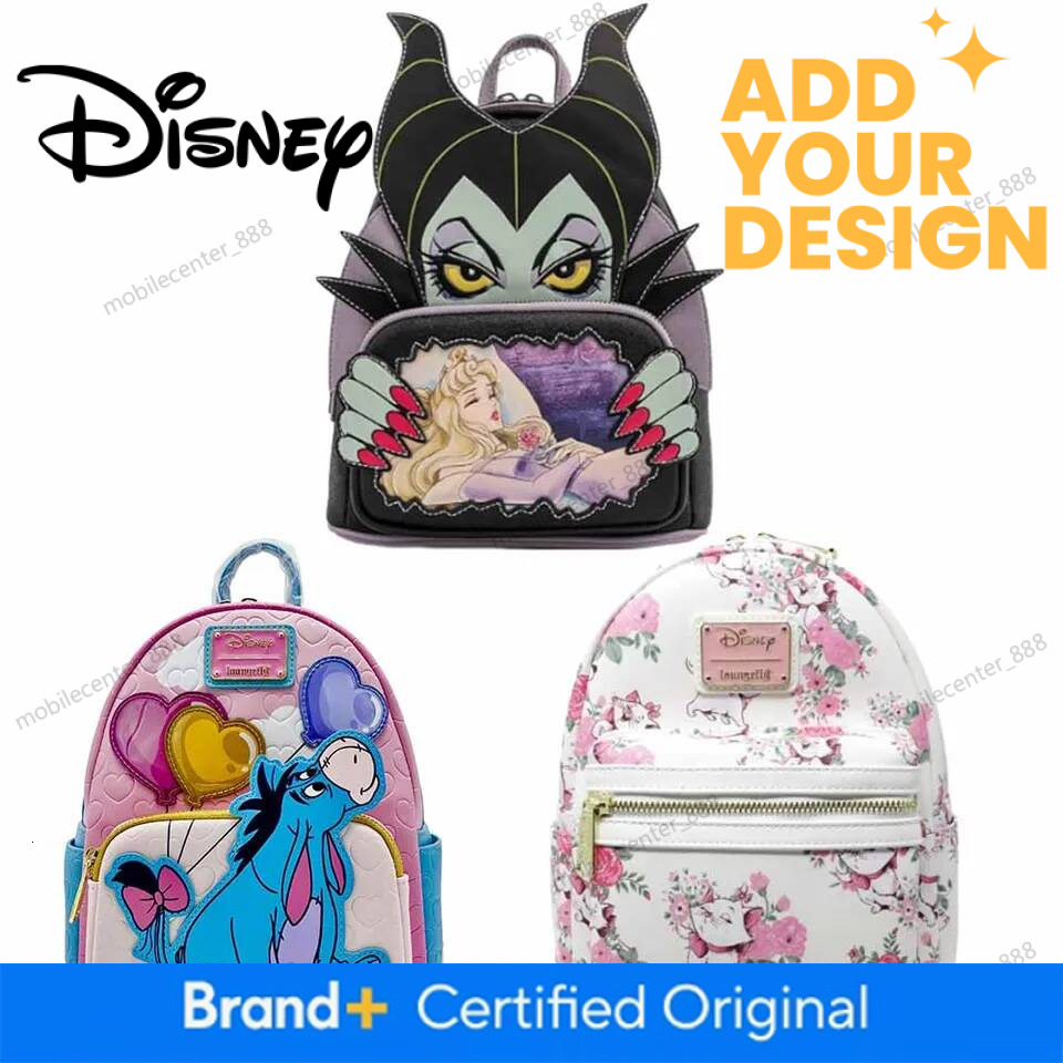 Designer Disney schoolbag The Aristocats Marie Floral Allover-Print Mini Backpack Villains Scene Maleficent Sleeping Beauty Backpack Children Schoolba