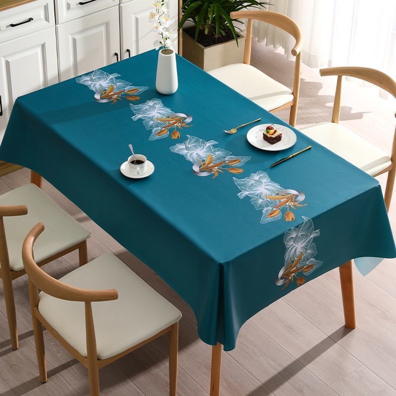 YL-38508 Custom Tablecloth - Waterproof, Oil-proof, Heat-resistant, Wash-free, High-quality Tablecloth, Coffee Table Cloth, Conference Table Cloth, Pl