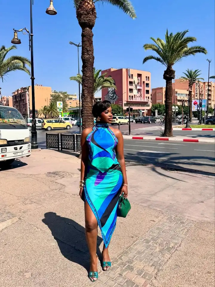 Irregular Satin Printed Sets Halter Neck Lace-up Tank Top Asymmetric Midi Skirt 2 Pieces Set 2026 Summer Casual Vacation Outfits 260417