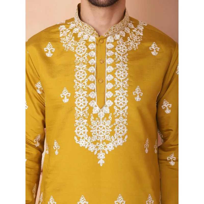 Mens digital printed kurta vardha regular fit Mandarin collar long suitable all occasions such as birthday wedding Aidilfitri W251216