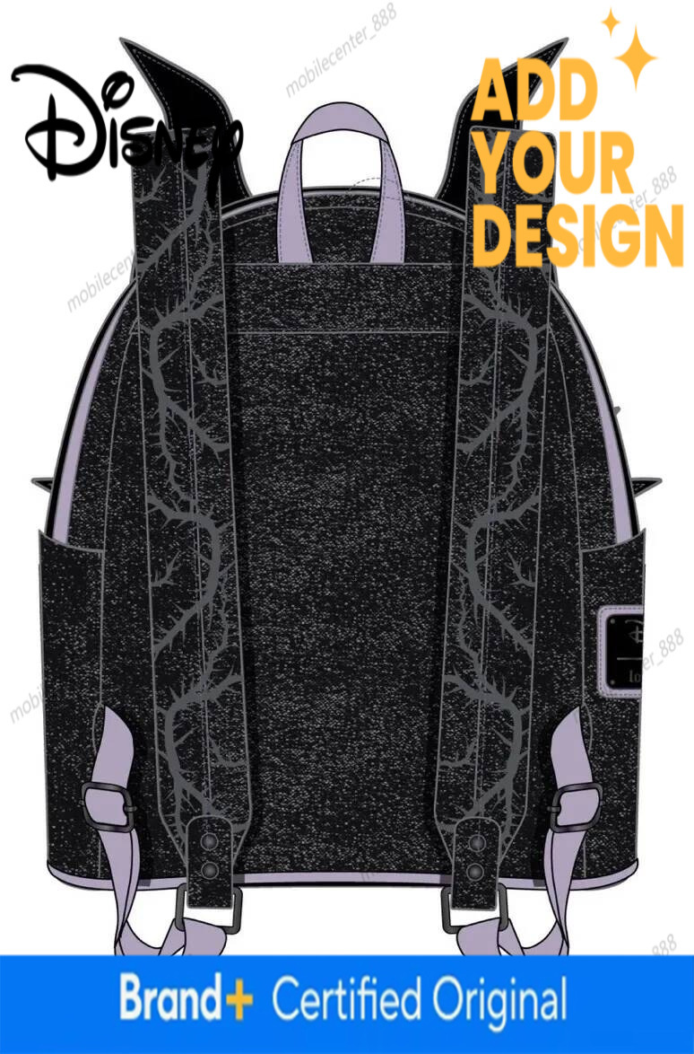 Designer Disney schoolbag The Aristocats Marie Floral Allover-Print Mini Backpack Villains Scene Maleficent Sleeping Beauty Backpack Children Schoolba - view 7