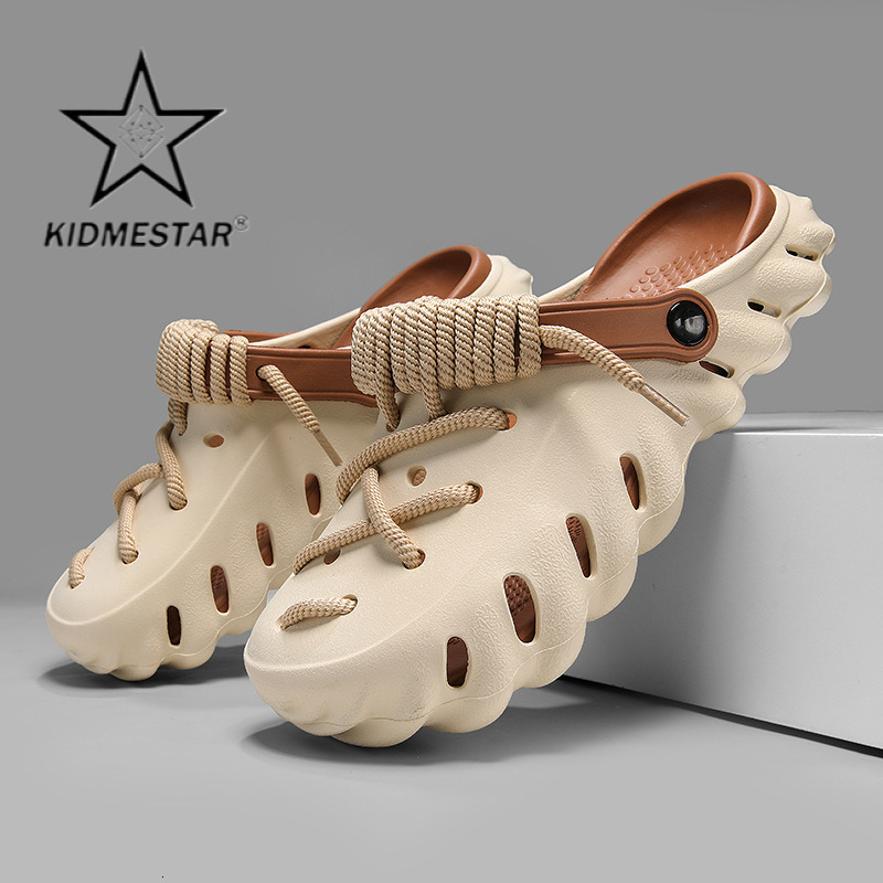 Summer Women's Luxurious Breathable Beach Shoes Lightweight Comfortable With Thick Soles Designer Style Slippers Like Sandals For Outdoor Use Fla