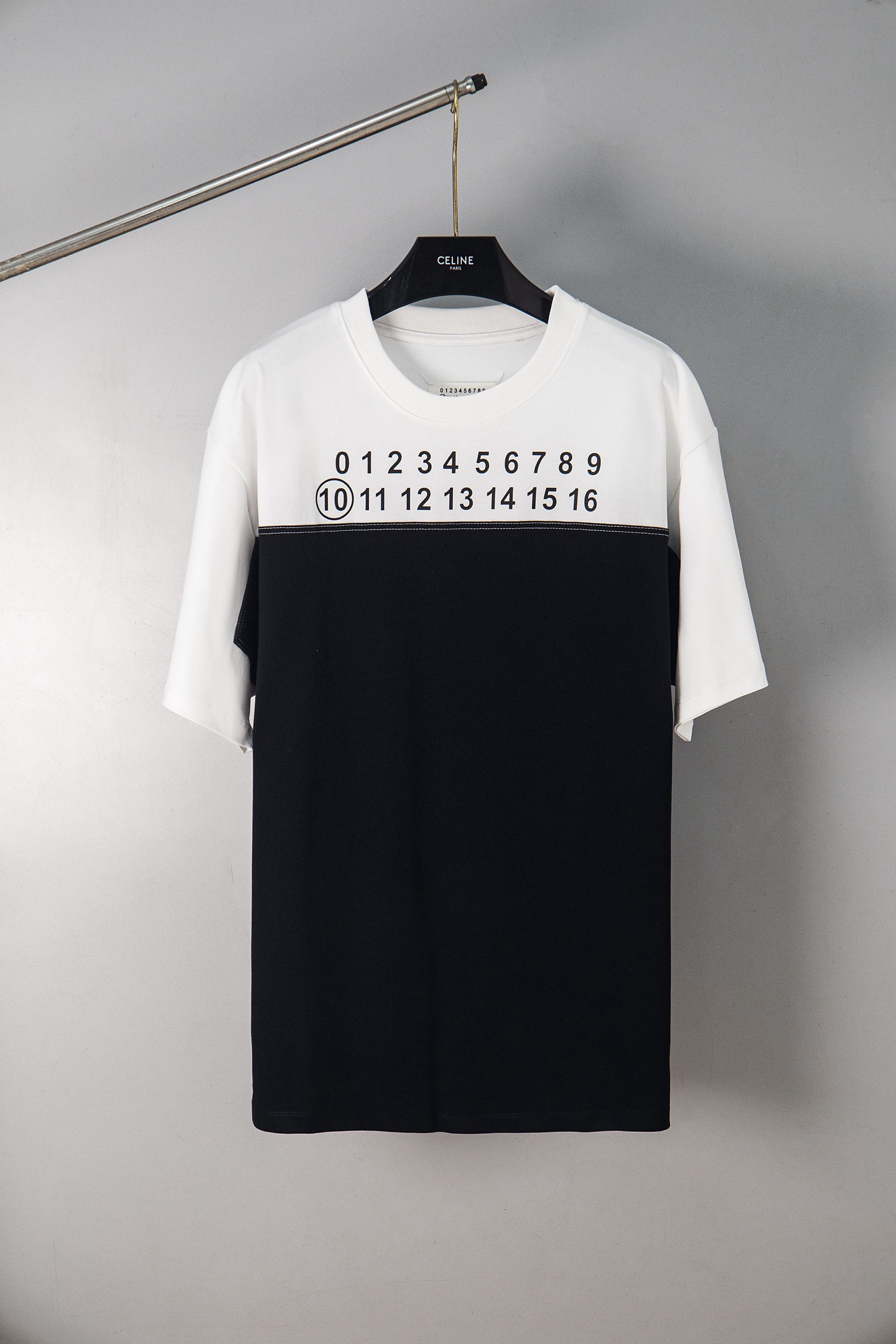 Men's T-Shirts Round neck embroidered and printed polar style summer wear with street pure cotton wr003f