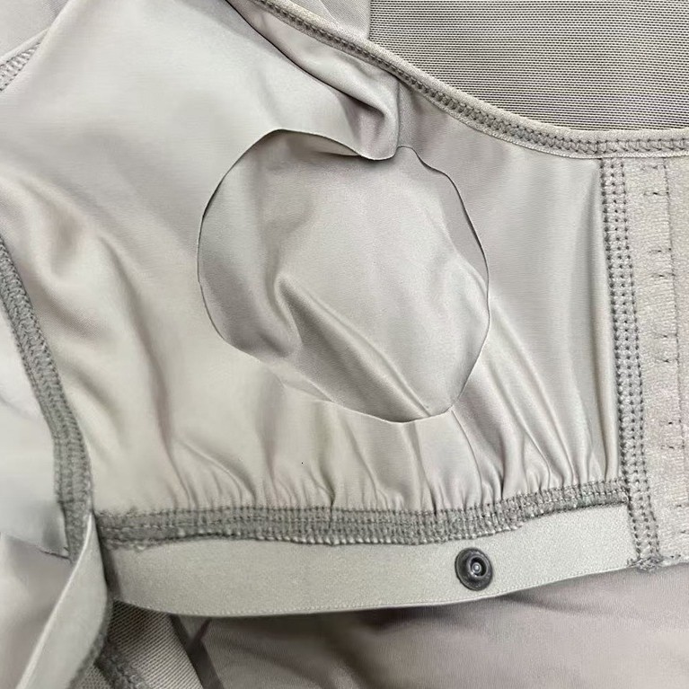 Fajas Colombianas Womens Body Shaper Breast Support Side Long Sleeve Tummy Control Long Bodysuit Shapewear Waist Trainer 240907