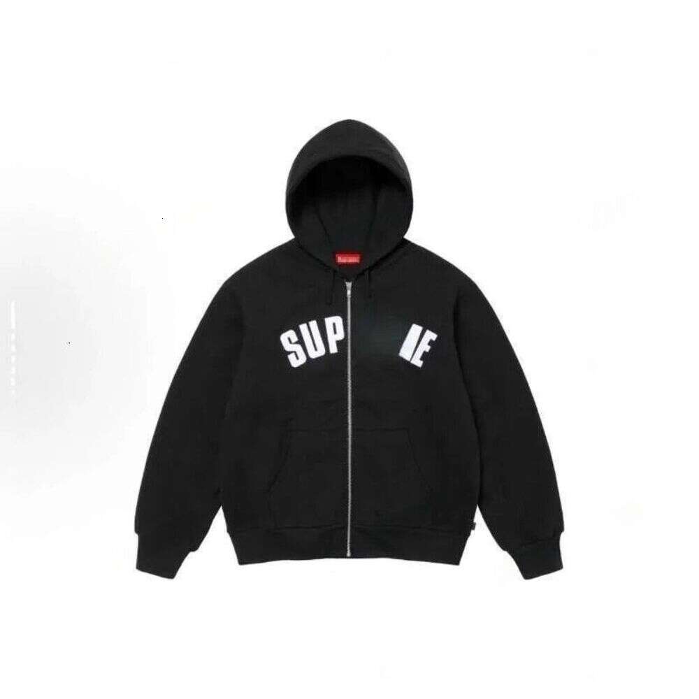 Supremely Hoodie Men Designer Higher Version Tracksuit Men Designer Hip Hop Rock Rap Jacket High Quality Zipper Hoody Street Fashion Letter Supremehoodie Sup 42C