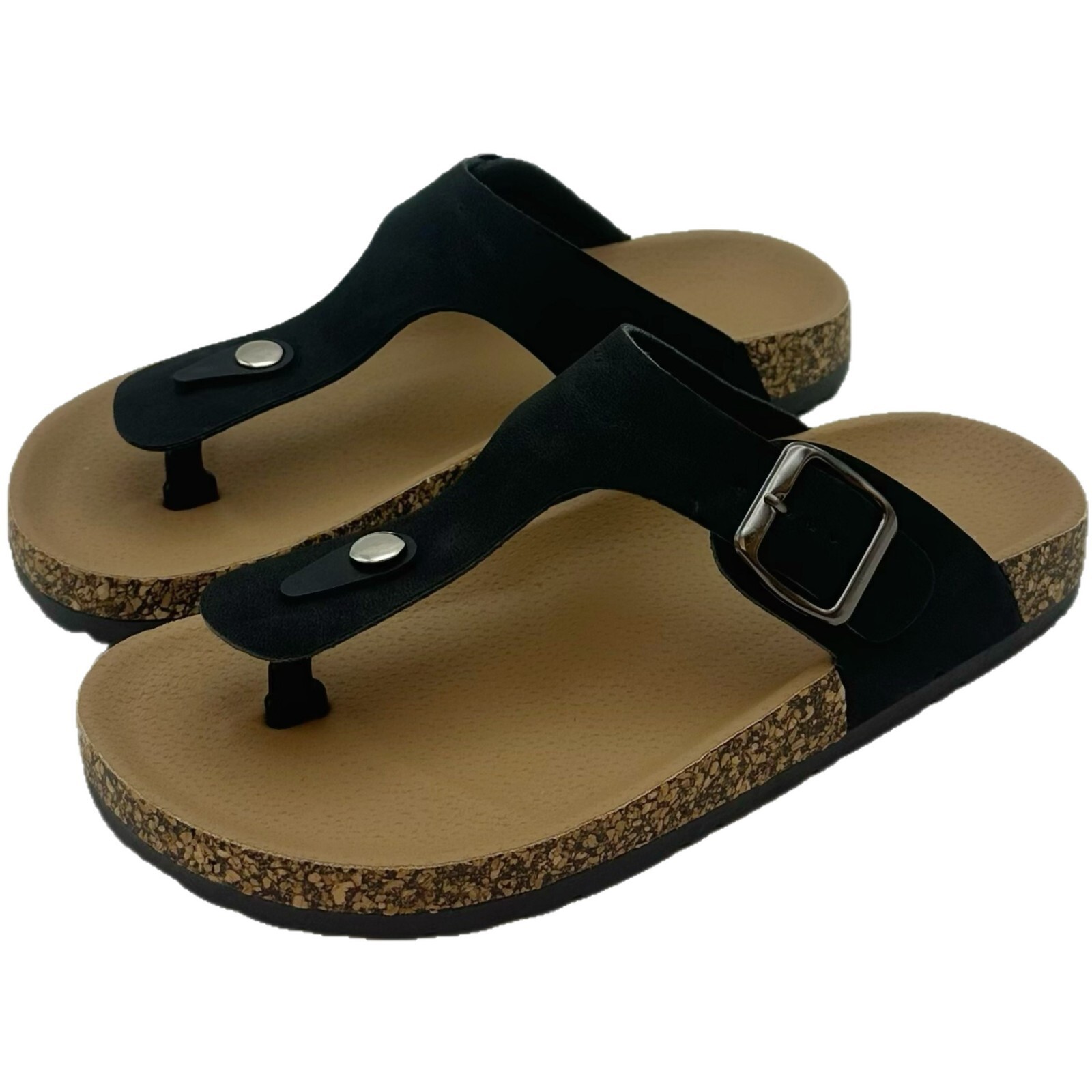 Women's Sandals Flip Flops Colorful Buckle Casual Beach Sandals European and American flip-flops slippers