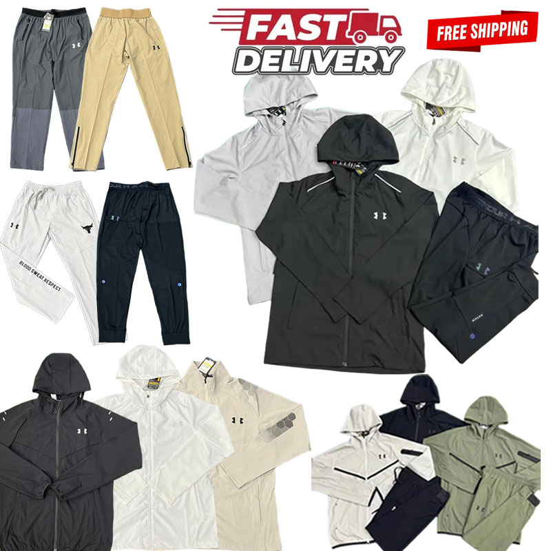 Under Armore Jacket Designer Jacket Running Pantalon Running Miller Sports Wear Jacket Survetement Homme Designer Tracksuit Men Designer Tech