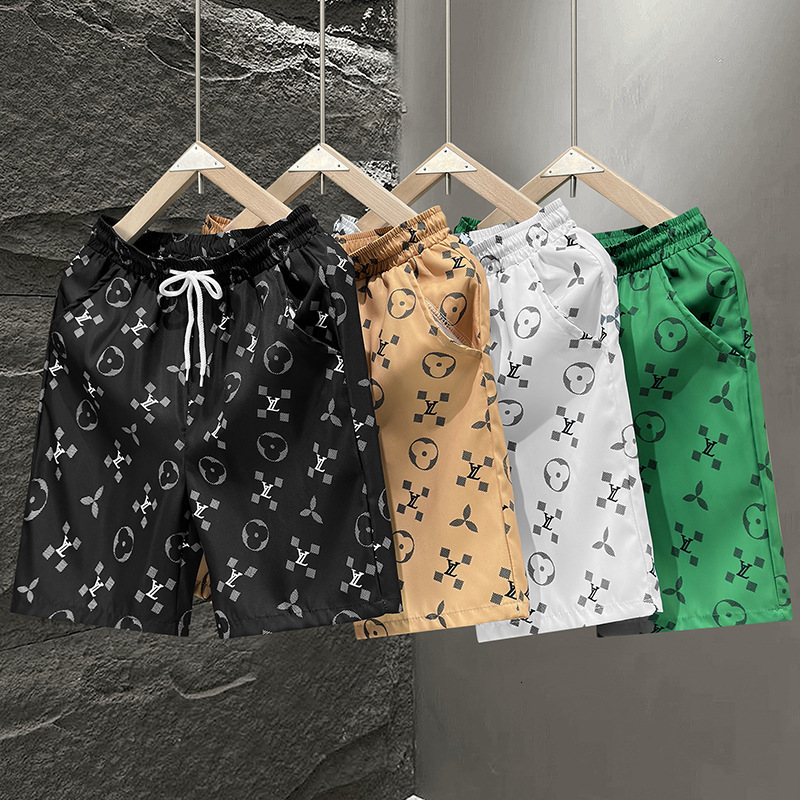 Designer New Collection Printed Shorts - Men's And Women The Cool Stylish Loose-fitting Breathabl Casual Five-piece Shorts With Quick-drying Prop