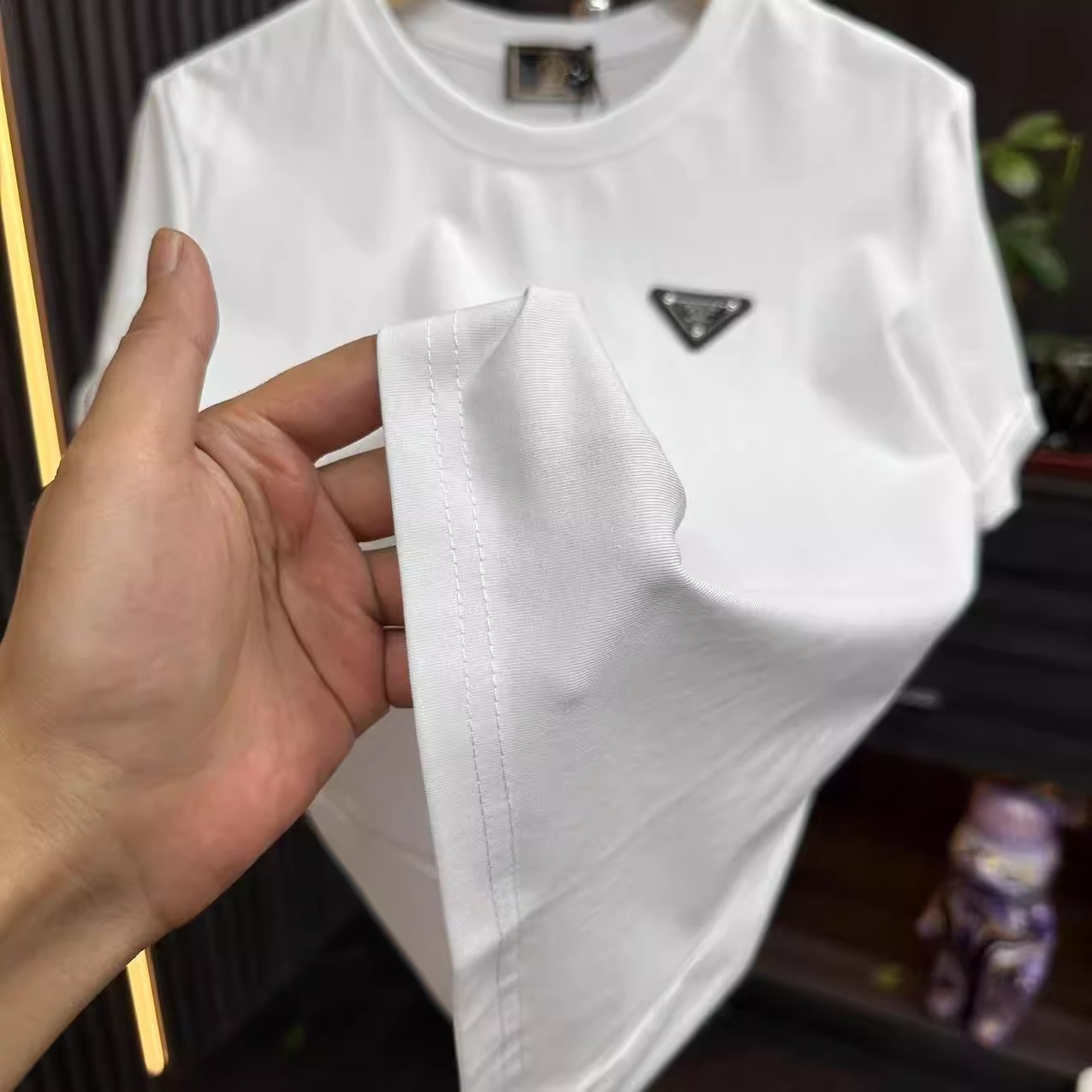 Free shipping simple and versatile casual men's T-shirt 2026 summer new arrivals fashionable classic short sleeved hot sale