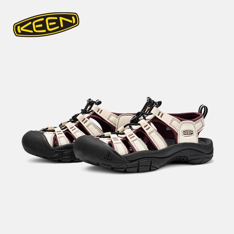 Free shipping keenshoes Outdoor Leisure Camping Trail Hiking Shoes Men's and Women's Casual Sandals Waterproof white