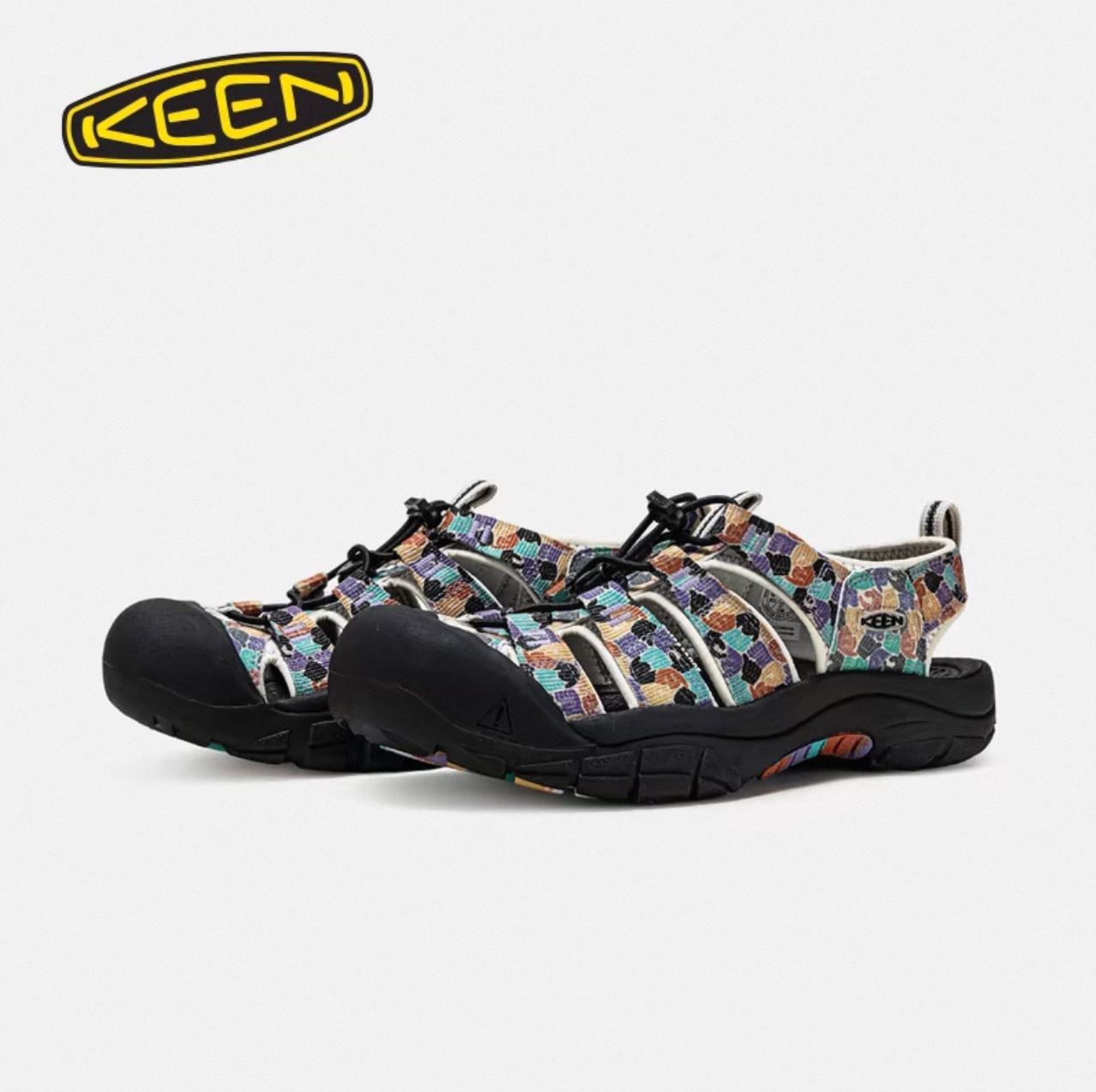 Free shipping keenshoes Outdoor Leisure Camping Trail Hiking Shoes Men's and Women's Casual Sandals Waterproof white