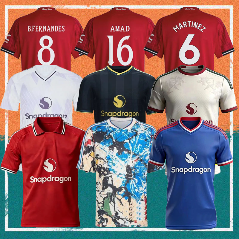 Manchester SESKO MAINOO MBEUMO Soccer Jersey 25 26 27 Home B.FERNANDES HOJLUND CUNHA MARTINEZ ZIRKZEE football shirt 2026 United DE LIGT kids kit Uniform