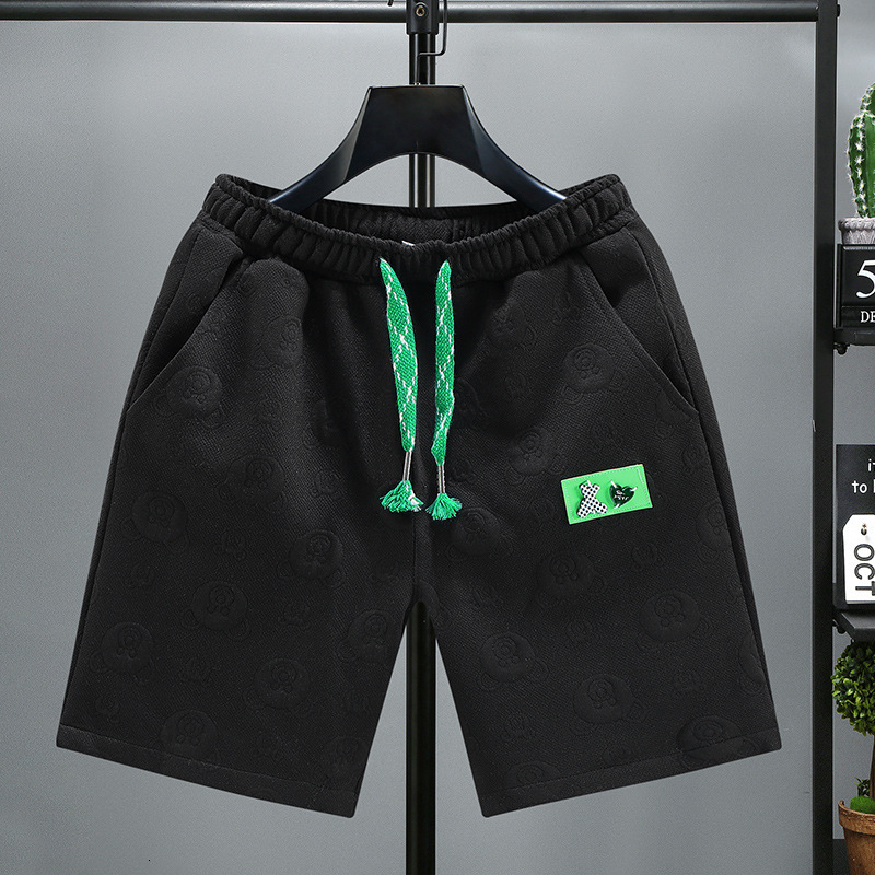 2026 Designer New Style Knitted Shorts For Men - Summer Outdoor Fashion Casual Five-piece Pants For Young People - Loose-fitting Basketball Pants - Be