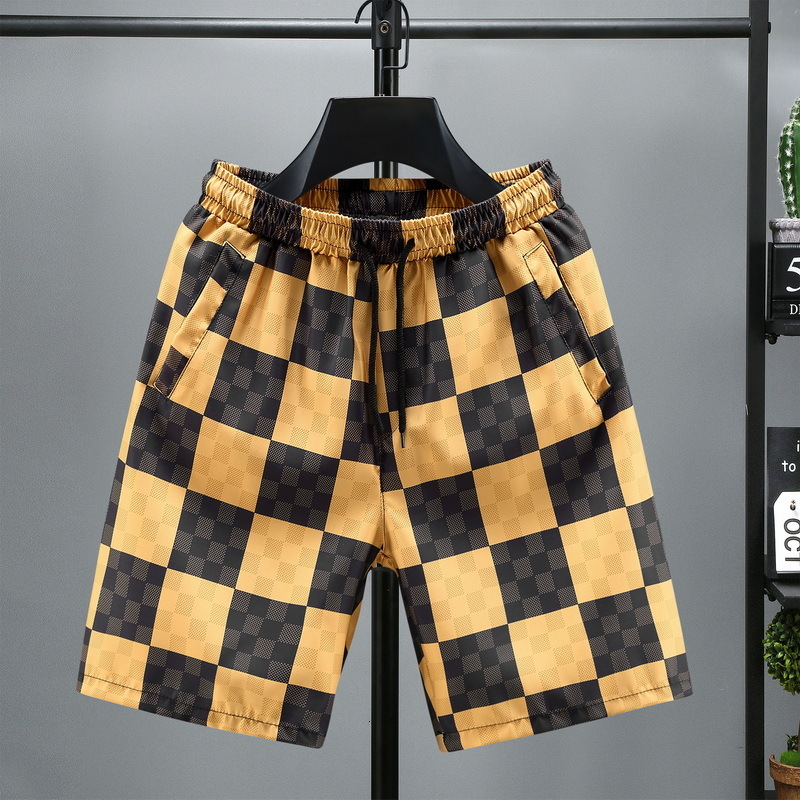 Designer Summer Outdoor Casual Shorts For Men - Fine Silk Quick-drying Trendy Original Five-piece Pants - Beach Pants - Half-pants - Mid-pants - Light