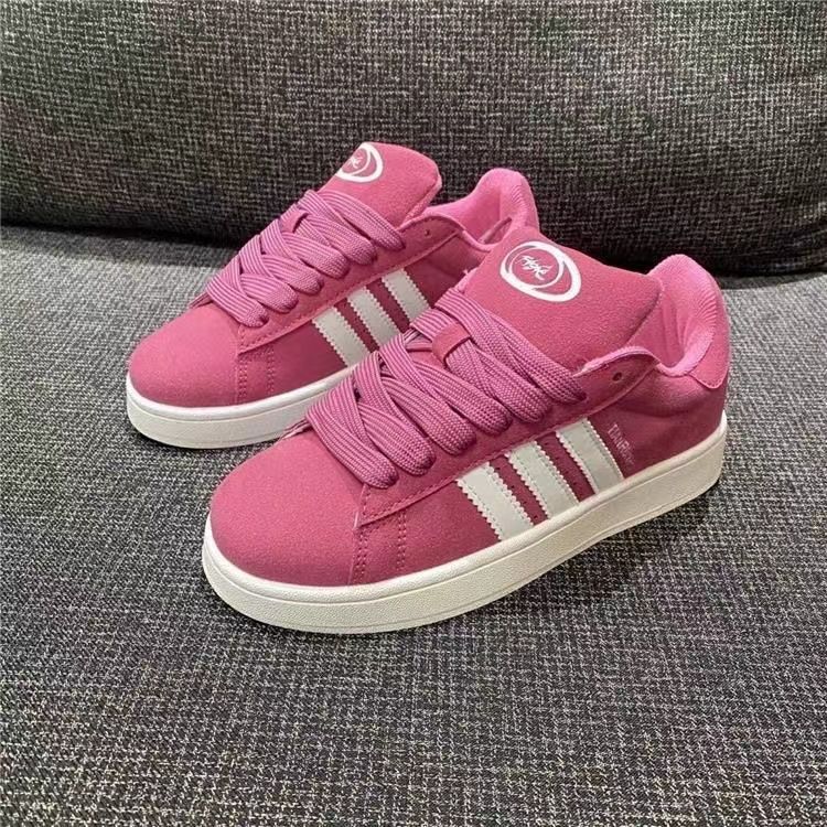 2026s Dragon Fruit Girl Pink Bread Shoes Student Shoes Casual Versatile Board Shoes Breathable Trendy Sports Shoes