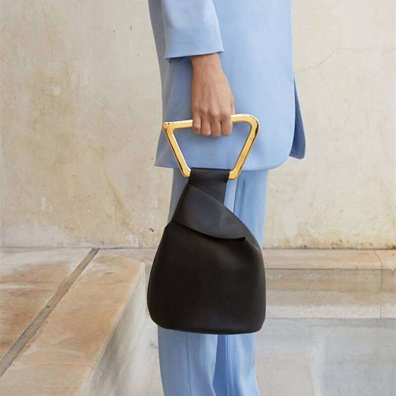Women Bag Lrregular Acrylic Handle Female High Quality Solid Lady Handbags And Purses Designer Bags Euro American Style SENYY