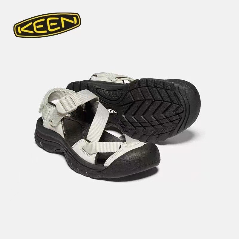 Free shipping keenshoes Outdoor Leisure Camping Trail Hiking Shoes Men's and Women's Casual Sandals Warm black plain