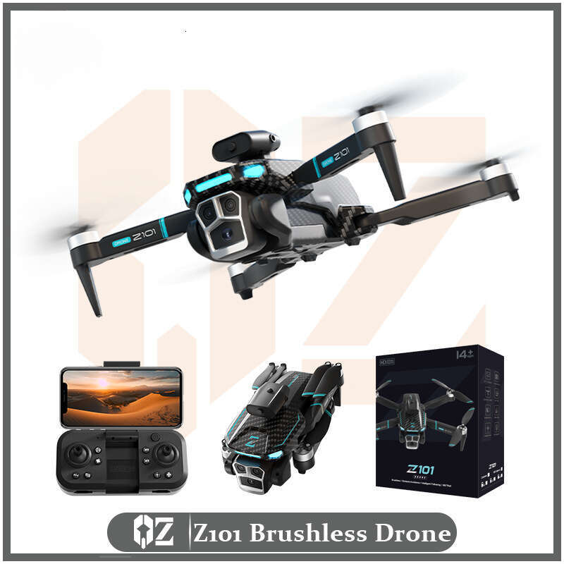 Cross-Border Drone Long Endurance HD Aerial Photography Brushless Quadrotor Optical Flow Obstacle Avoidance Remote Control Aircraft CKS