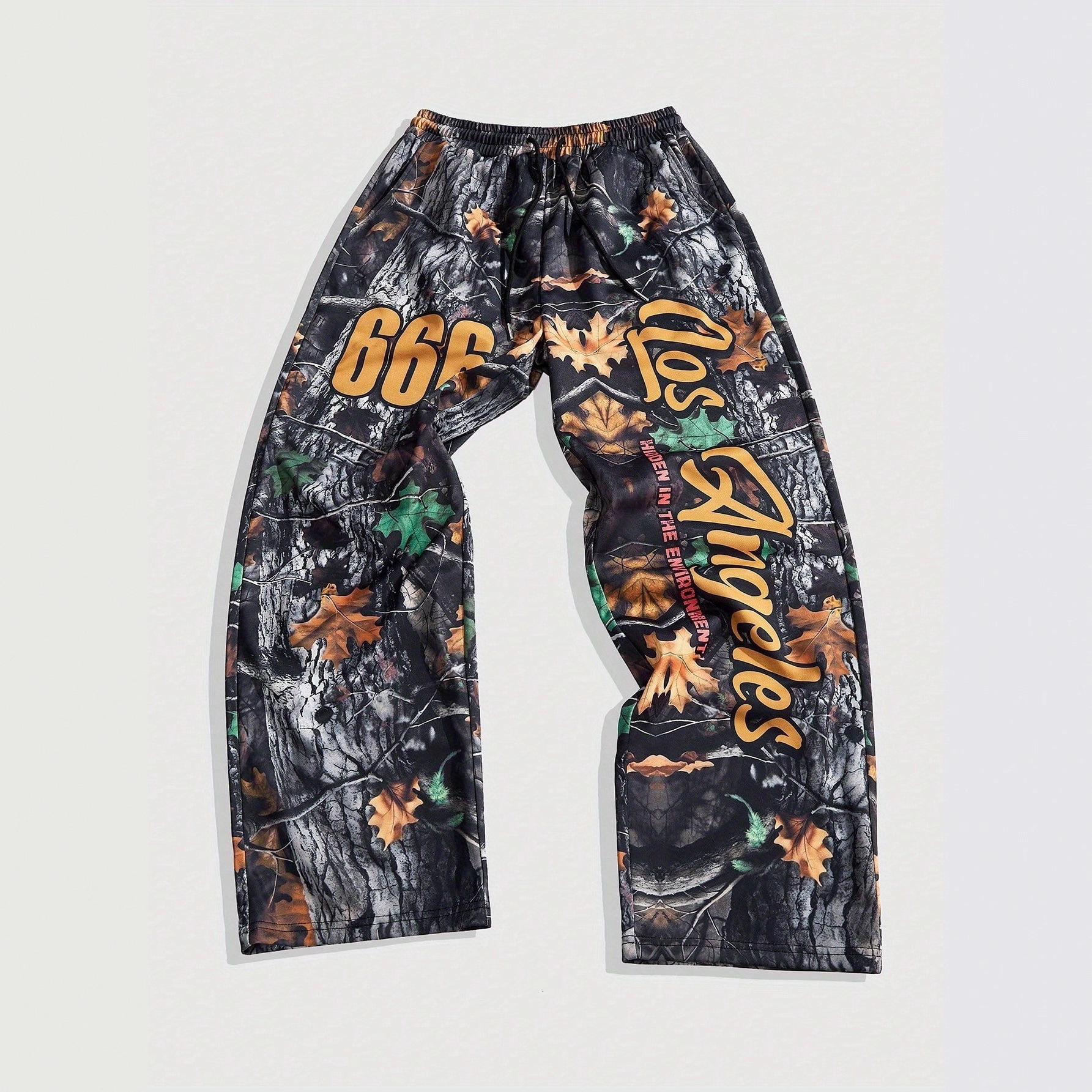 Luxury Brand Designer's New Men's Spring-autumn Style Red And White Striped Letter Print Trendy Casual Lightweight Casual Pants