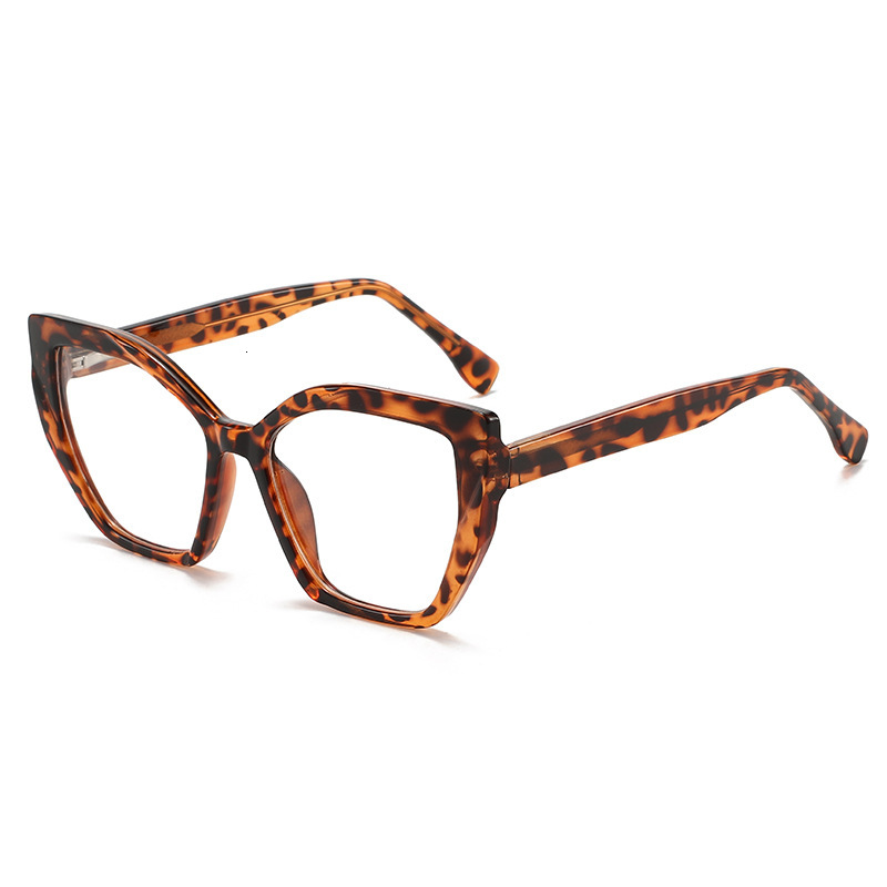 New Retro Cat Eye Reading Glasses With Simple Appearance Natural Personality Fashion Anti Blue Light Sunglasses Over-the-counter Glasses Wholesale