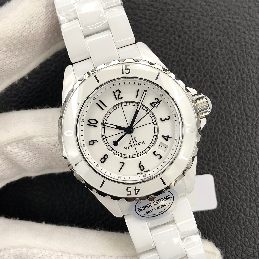 J12 H5700 Luxury Womens Watch Swiss 2892 Automatic Mechanical 38MM Ceramic Date Display Luminous Waterproof Designer Sapphire Crystal