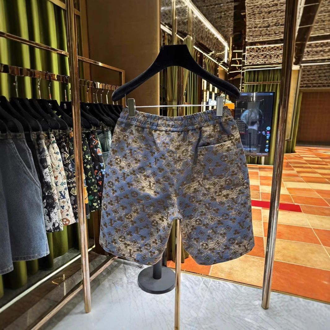 Designer Style Fashionable And Sophisticated Short Pants For Summer Men's Outerwear. Slim-fit, Stylish Relaxed Casual Five-pocket Pants Stylish A