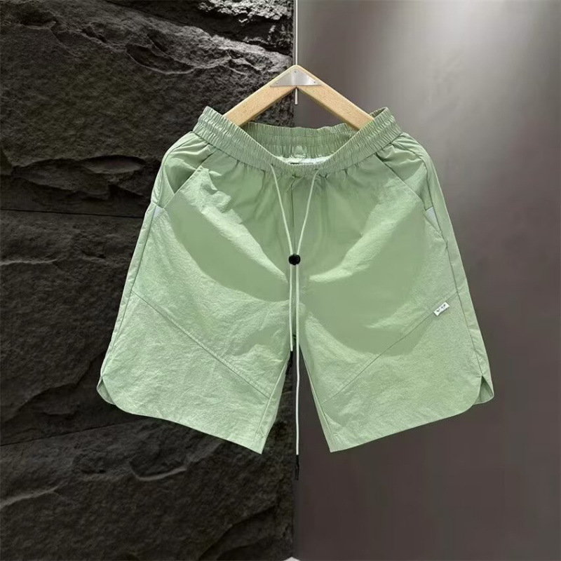 Designer Style Comfortable Short Pants For Men In Summer, American-style Breathable And Cool Casual And Trendy Versatile Five-pocket Beach Pants