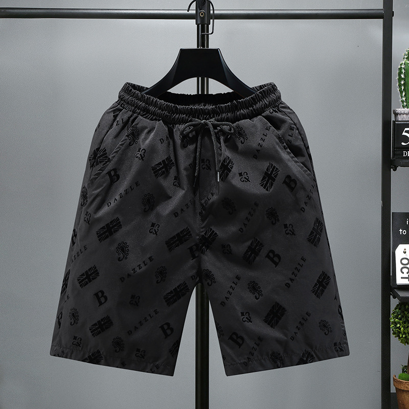 2026 Designer's New Men's Fashion Shorts For Spring And Summer Trendy Brand With Embroidery Five-piece Shorts For Young People Outdoor Leisu