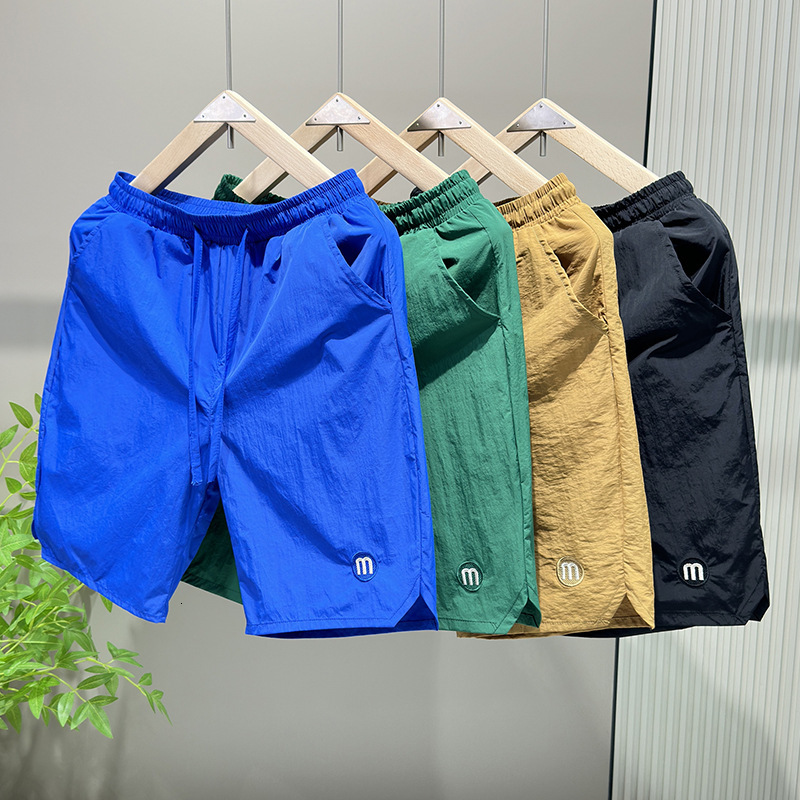 2026 Designer's New Summer Ice Silk Shorts - Lightweight Sporty Quick-drying, Loose-fitting Fitness And Casual Pants For Men And Women - Beach Pa