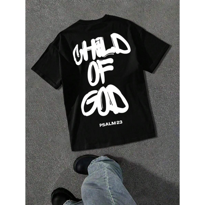 Men's T-shirt 2026men's fashion street style printed loose-fit black T-shirt, pure cotton short-sleeve ins Summer Fashion T-shirt