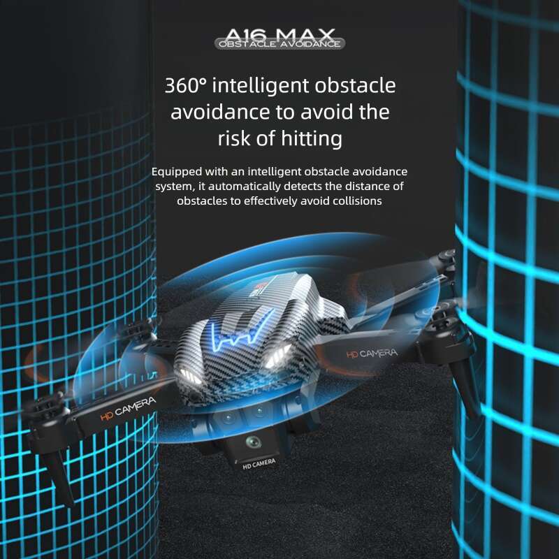 Famous Brand New A MAX Drone Optical Flow Triple Camera Aerial Photography Quadcopter Long Battery Life Obstacle Avoidance Remote Control Aircraft Toy