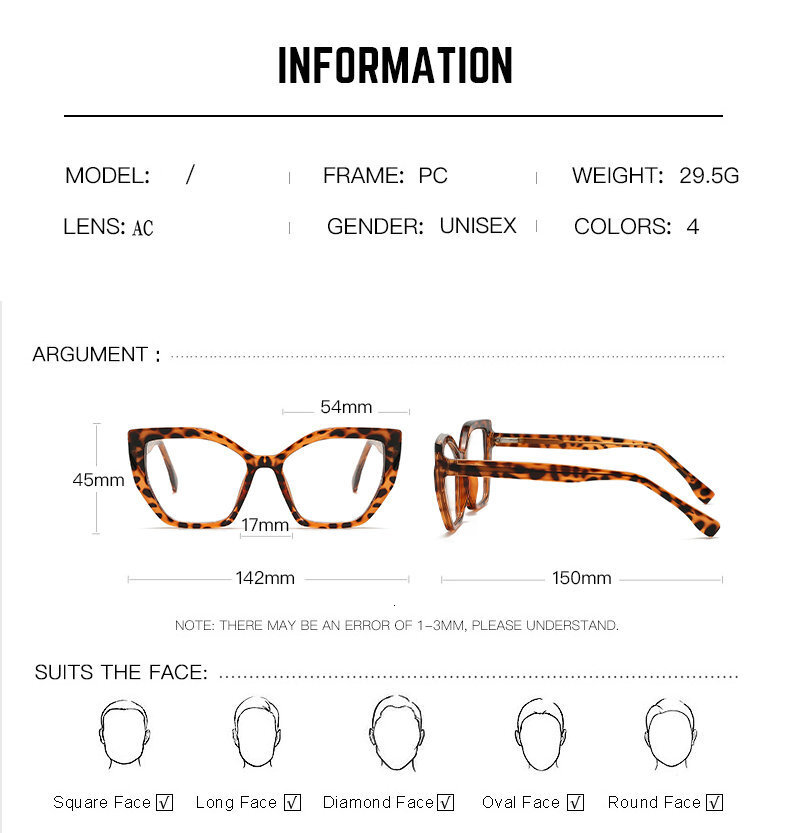 New Retro Cat Eye Reading Glasses With Simple Appearance Natural Personality Fashion Anti Blue Light Sunglasses Over-the-counter Glasses Wholesale